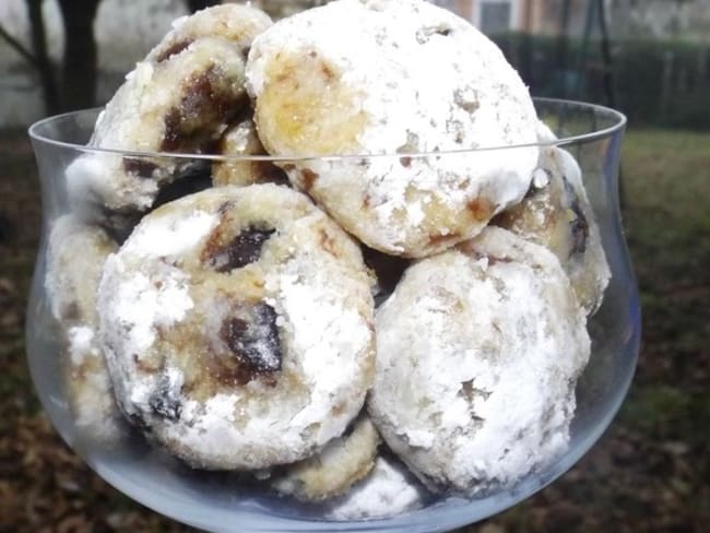 Amaretti aux pruneaux et au citron