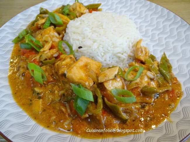 Saumon à la basquaise aux piments doux basques