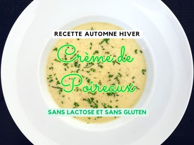 Crème de poireaux à l'ancienne