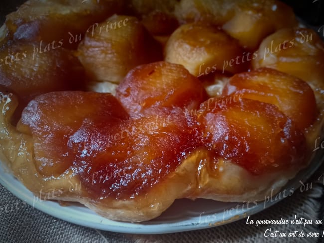 Tarte aux pommes façon tarte Tatin