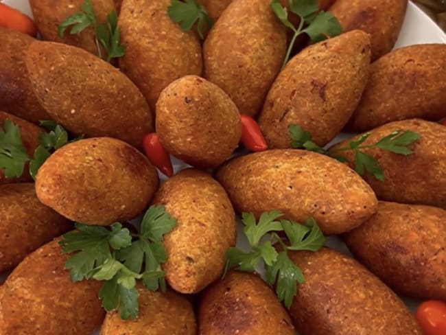 Kebbe libanais à la viande (Kibbeh ou Kebbeh)