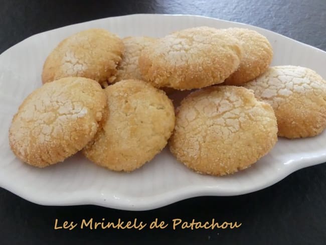 Les biscuits Mrinkels de Patachou au citron