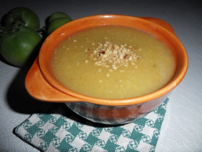 Soupe de tomates vertes