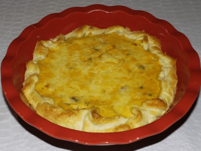 Quiche à la courge