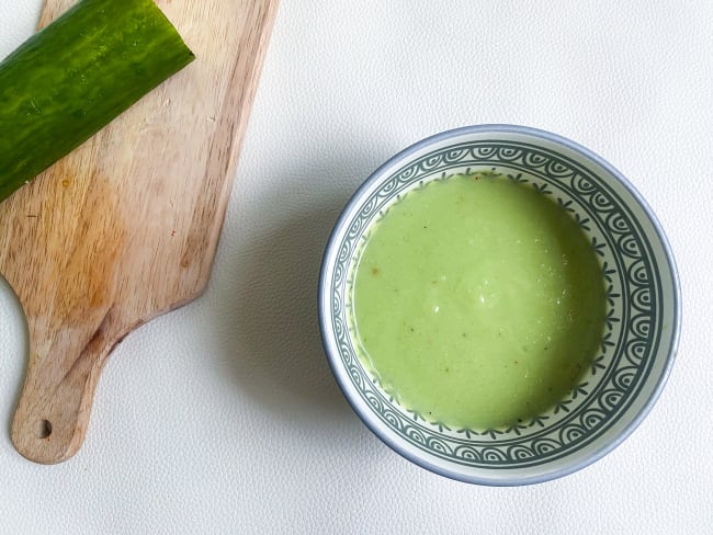 Gaspacho de concombre Vegan