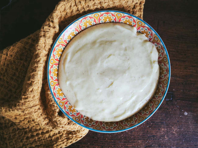 Crème pâtissière à la vanille