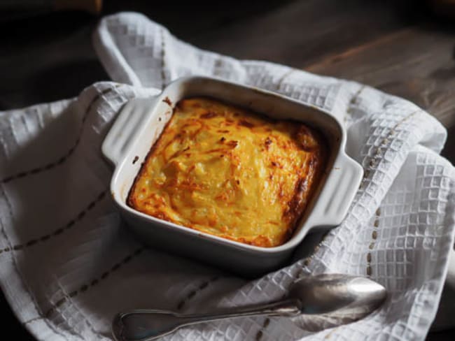 Purée gratinée Mont Dore... et non au fromage AOP Mont d’Or 