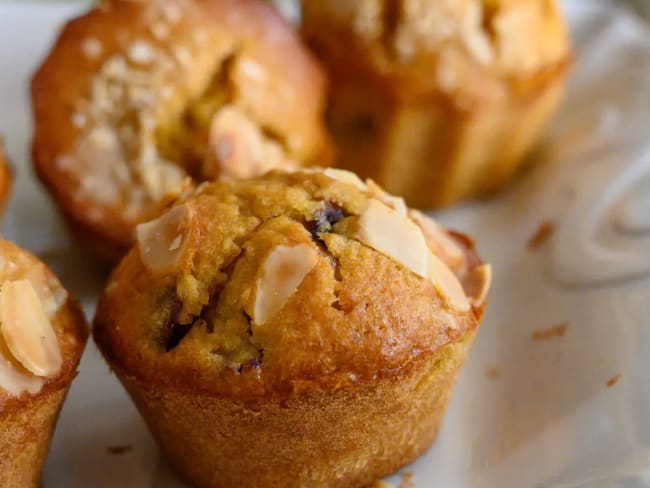 Muffins aux fruits et au yaourt de soja (IG bas)