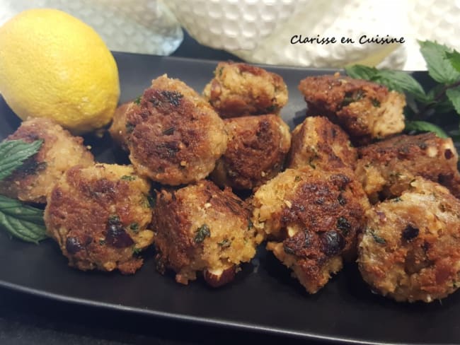 Boulettes de thon à l’italienne pour un diner prêt rapidement