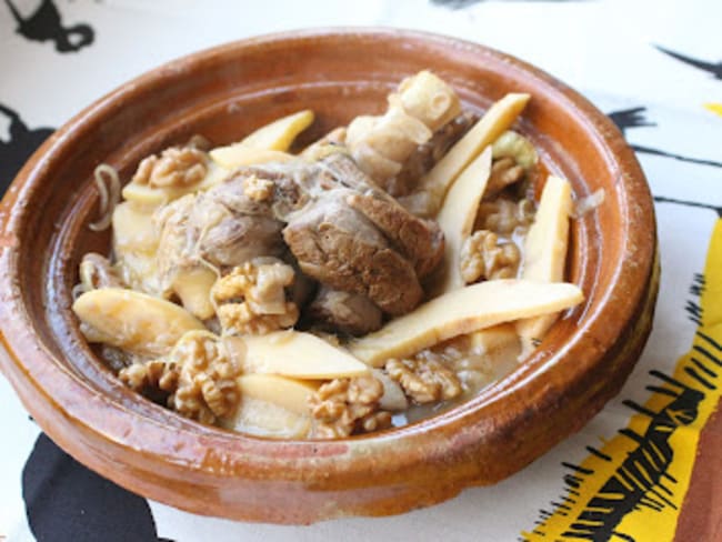 Souris d'agneau aux coings et aux noix (Turquie)