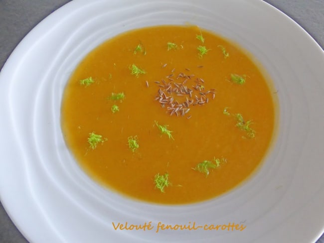 Velouté fenouil carottes