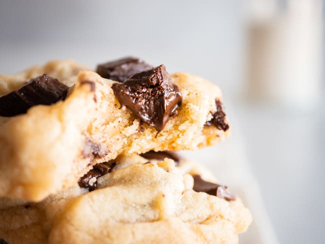 Cookies vegan moelleux aux pépites de chocolat