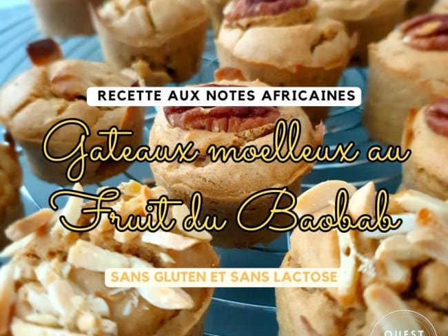 Petits gâteaux au fruit du baobab et sarrasin