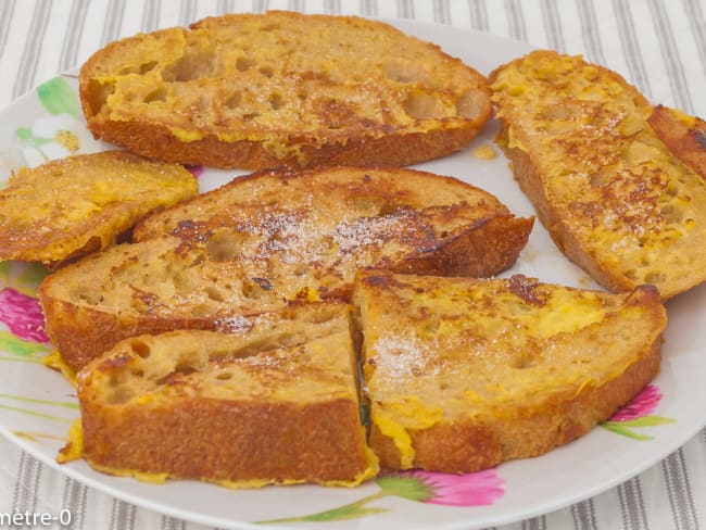 Pain perdu : un dessert facile et bon marché