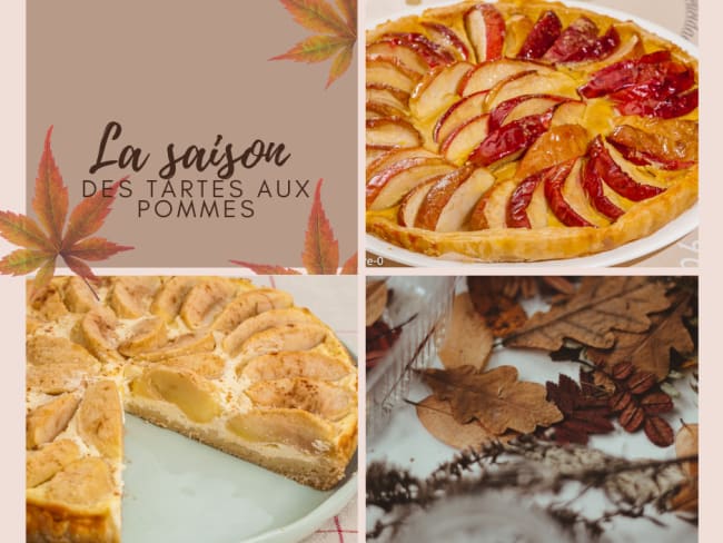 Tartes aux pommes d'automne