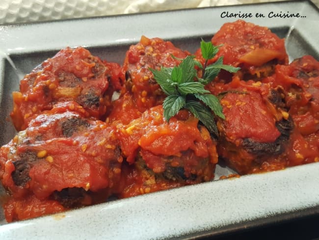 Boulettes d’aubergine à la parmigiana, avec Cookeo ou sans