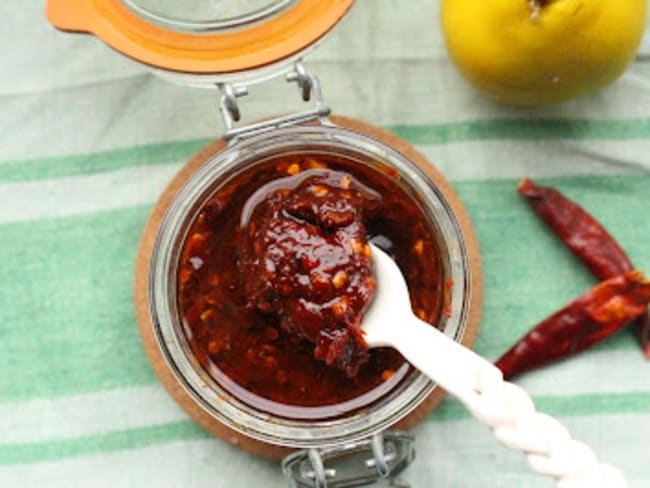 Harissa au coing et à la rose de Damas