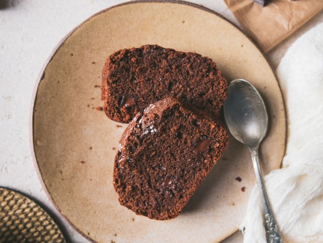 Cake au chocolat et poudre d’amande