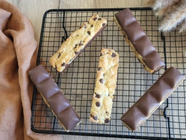 Cookies barres avec les moules Guy Demarle