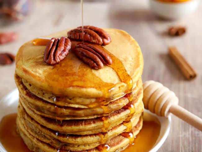 Pancakes à la citrouille