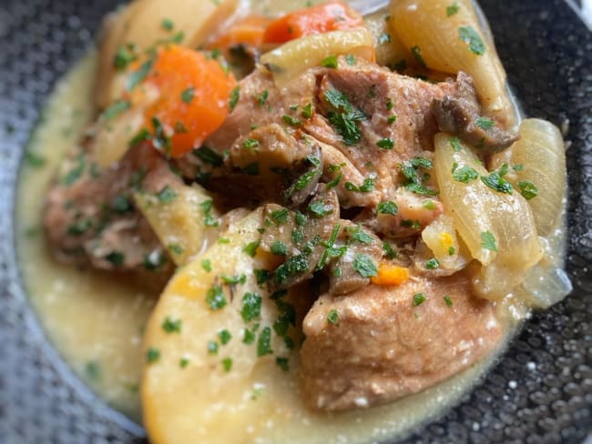 Blanquette de veau à ma façon