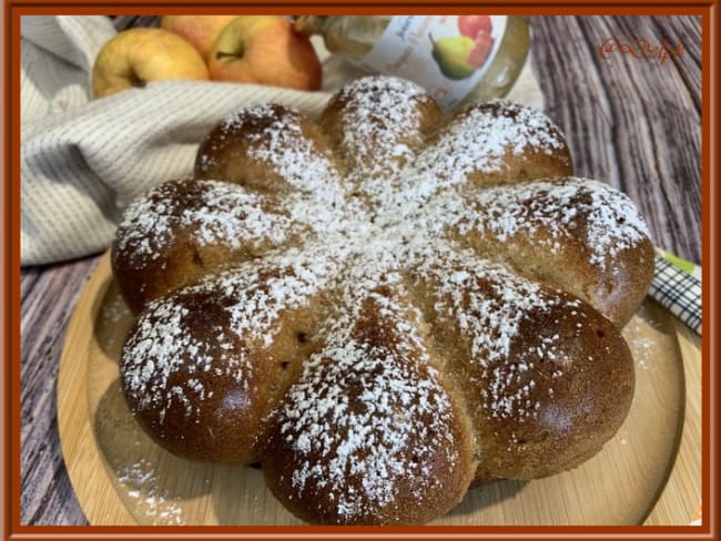 Moelleux à la compote de pommes et de poires