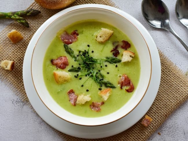 Velouté de brocolis bien crémeux