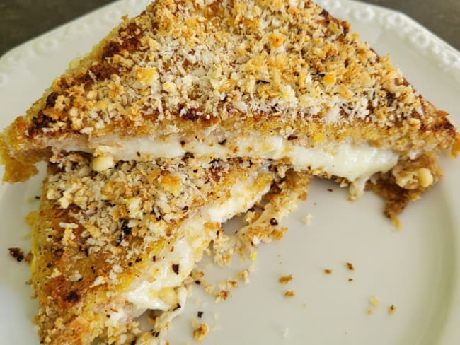 Mozzarella in carrozza façon cacio e pepe de Simone Zanoni