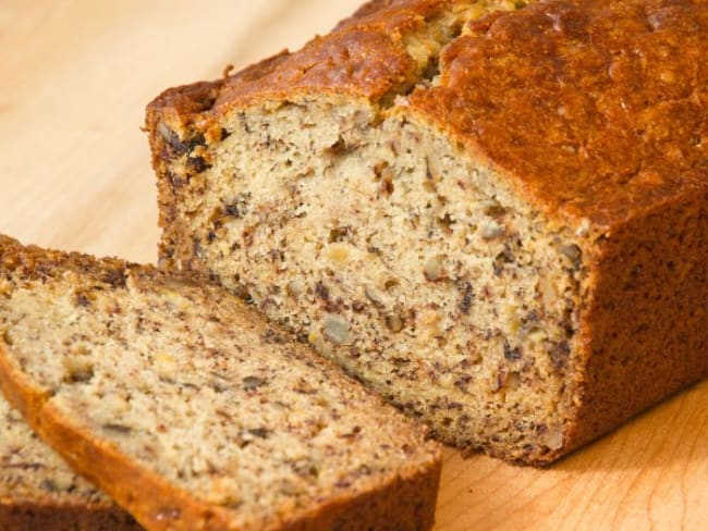 Banana Bread sans matière grasse