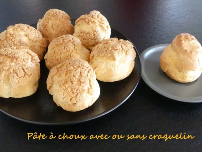 Pâte à choux et craquelin