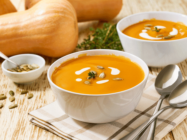 Velouté au butternut