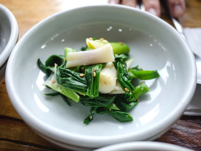 Des poireaux vinaigrette dans l'air du temps !