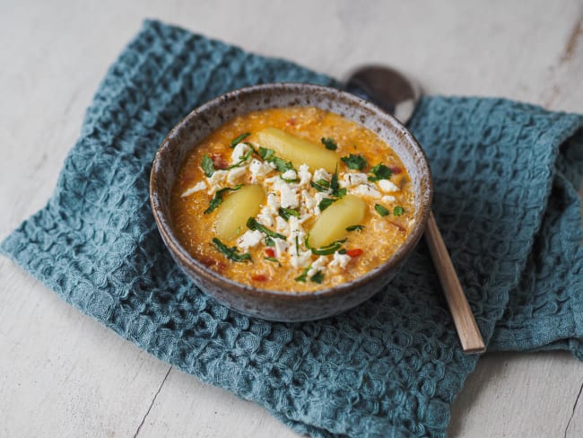 Soupe au quinoa