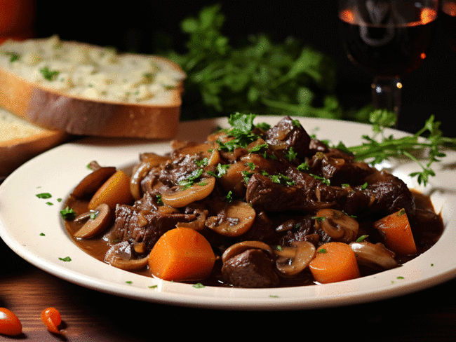 Bœuf Bourguignon : Plaisir Gourmet et Nutrition Éclairée