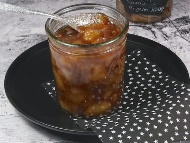 Chutney de poires et oignon rouge