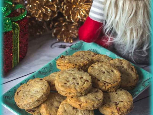 Sablés aux noix : une recette simple pour fête l'Avent