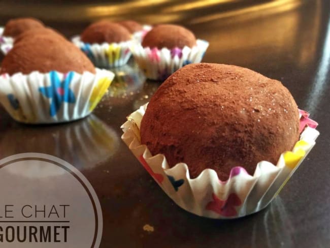 Truffes au chocolat et au caramel de Pierre Hermé