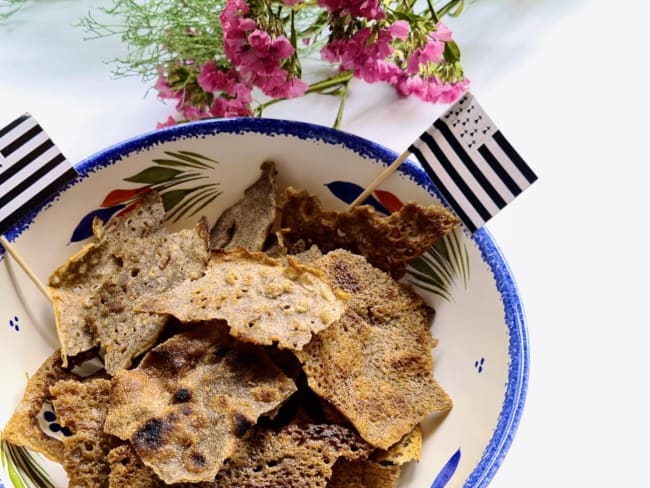 Des chips de sarrasin qui font fureur à l'apéro