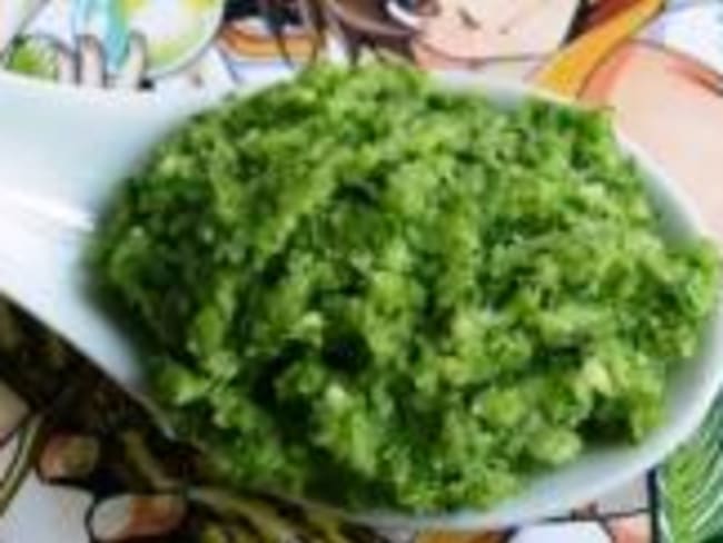 Pesto de Persil au Wasabi et Gingembre