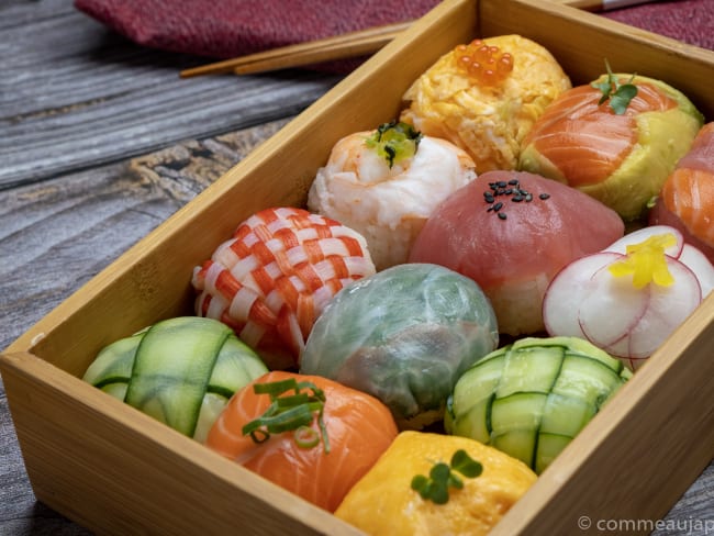Connaissez-vous les temari sushi ? Ils vont épater vos invités!
