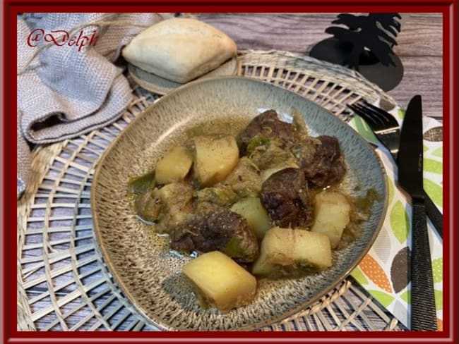 Mijoté de bœuf aux légumes d’hiver au Cookeo