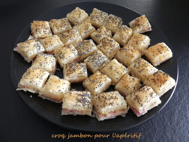 Croq jambon pour l'apéritif