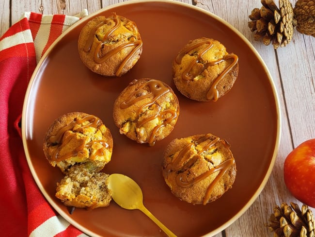 Muffins pommes et cannelle