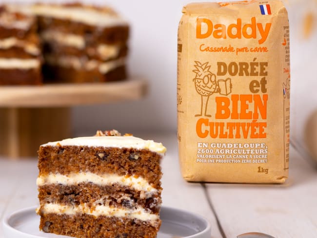 Le carrot cake ultra gourmand par Daddy