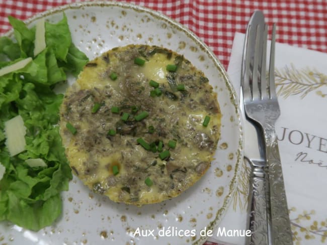 Crème aux champignons, une entrée originale