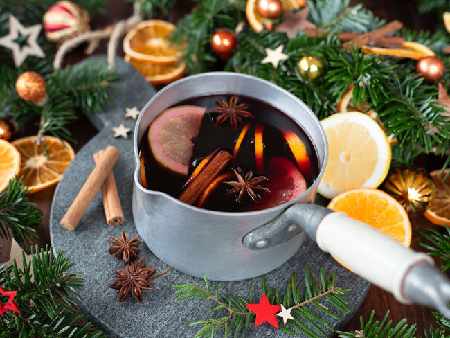 Vin chaud aux épices