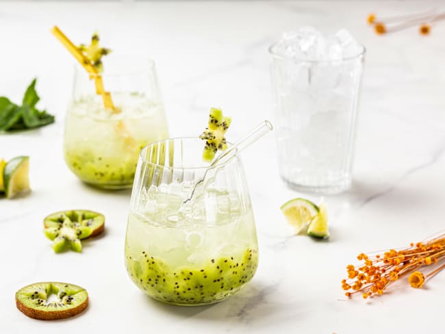 Cocktail vitaminé au kiwi par Le Kiwi des producteurs français