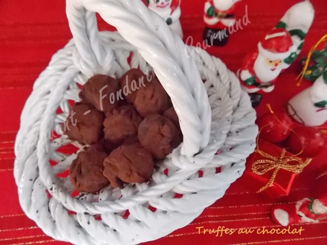 Truffes au chocolat