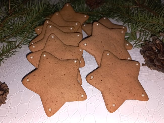 Sablés de noël au cacao saveur pain d’épice