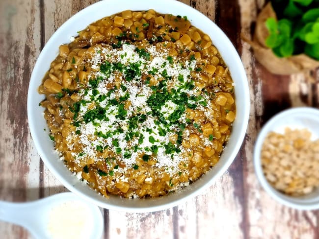 Risotto de crozets aux cèpes